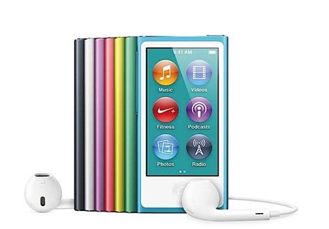 Apple Refreshes Ipod Nano 25 Inch Multitouch Display 16gb Bluetooth