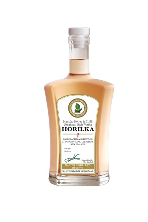 Horilka Manuka Honeyandchilli Ukrainian Style Vodka 750ml 38 Abv