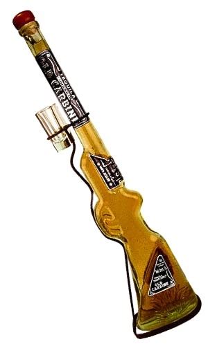 Old Carbine Rifle Gold Tequila Pops Wine And Spirits