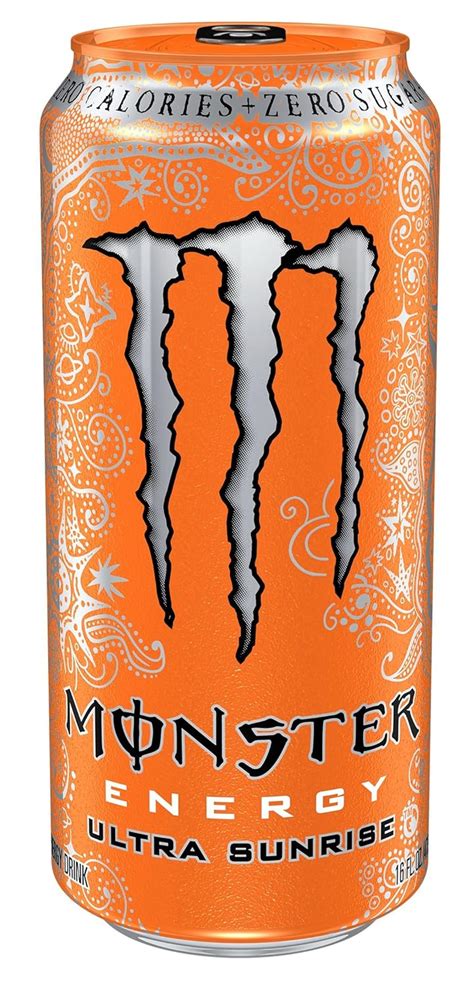 Monster Energy Ultra Sunrise Drinks 16 Ounce Pack Of 24 Just 31