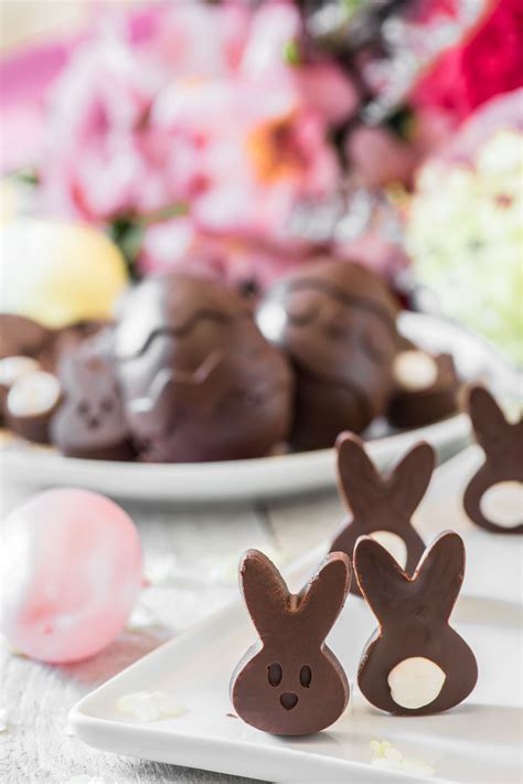 Easy To Make Perfect Mini Chocolate Easter Bunnies