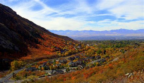 Little Cottonwood Canyon Fall Colors Photos Diagrams And Topos