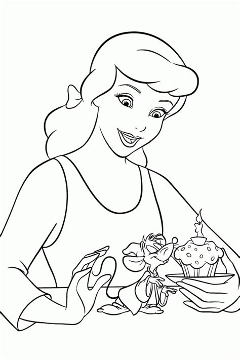Disney Rusty Cinderella Coloring Pages / Cinderella Coloring Pages (2
