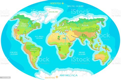 Images Of World Map With Continents And Oceans Us States Map My Xxx Hot Girl