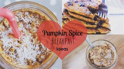 Pumpkin Spice Breakfast Recipes Moresaltplease Youtube