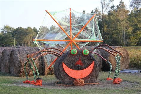 How To Decorate Hay Bales For Halloween Gails Blog