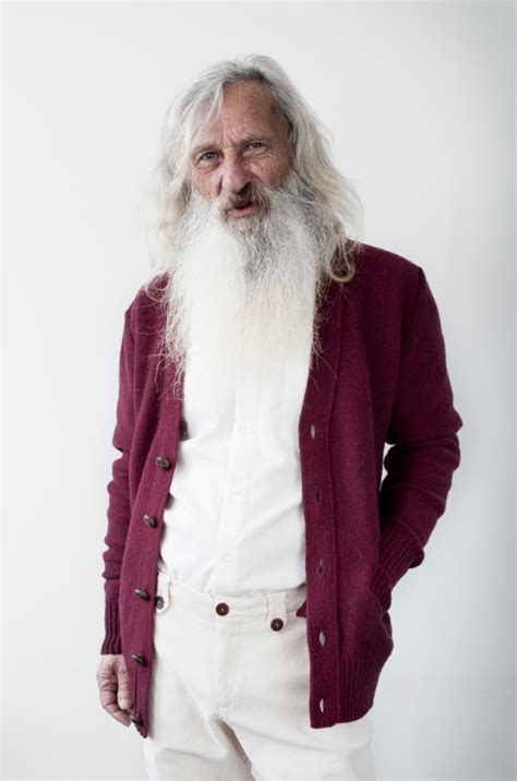 old man long white hair long hair