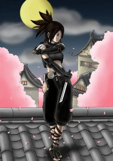 Anime Ninja Girl Itachi Naruto Oc Arte Ninja Ninja Art Miguel