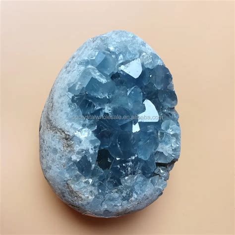 Natural Blue Calcite Geodekyanite Rough Stone Geode Cluster Buy