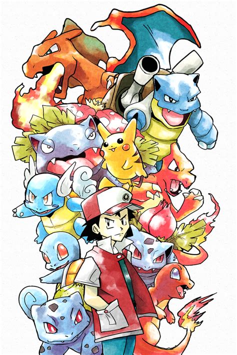 Original Red Pokemon By Foxeaf On Deviantart Pokemon Manga Pokemon