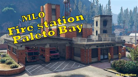 Gta V Mlo Interior Fire Station Paleto Bay Youtube