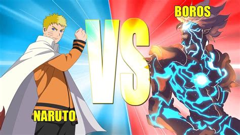 Naruto Vs Boros Narutoboruto Vs One Punch Man Contra