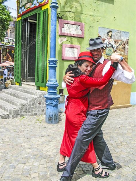 People Visit Caminito Street In La Boca Stock Editorial Photo