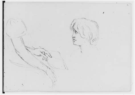 Asher Brown Durand Figure Study From Sketchbook American The
