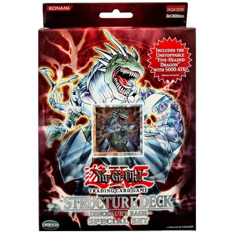 Dinosaurs Rage Structure Deck 1st Edition Yu Gi Oh