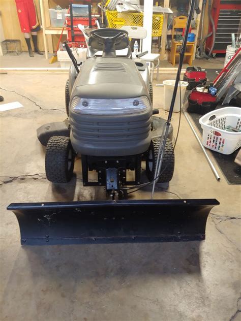 Craftsman Riding Lawn Mower With Snow Plow For Sale In Streamwood Il