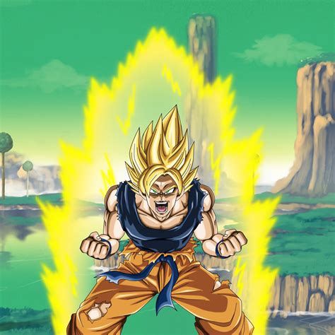Download 2248x2248 Wallpaper Angry Goku Super Saiyan Dragon Ball 5k