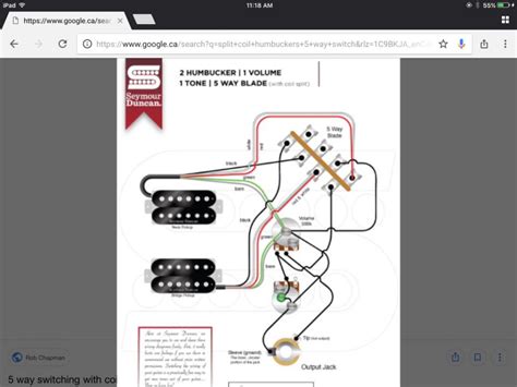 Designed to make your guitar more flexible, it's a mod i often perform in our shop, and customers regularly request it. wiring diagram 2 humbuckers 1 volume tone 5 way switch - Wiring Diagram