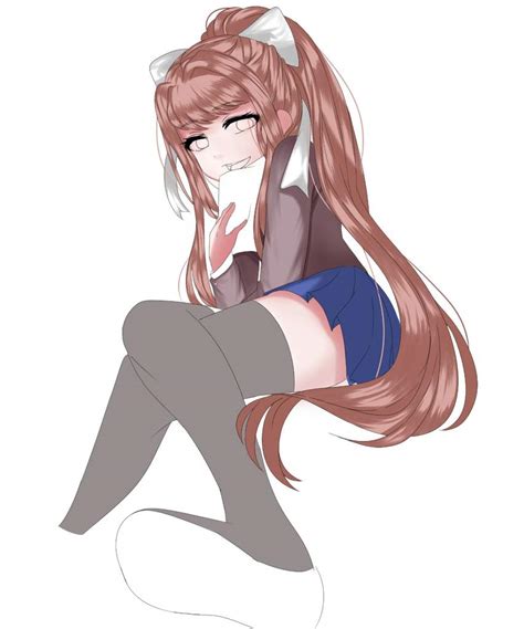 Just Monika Fanart ♡ Anime Amino