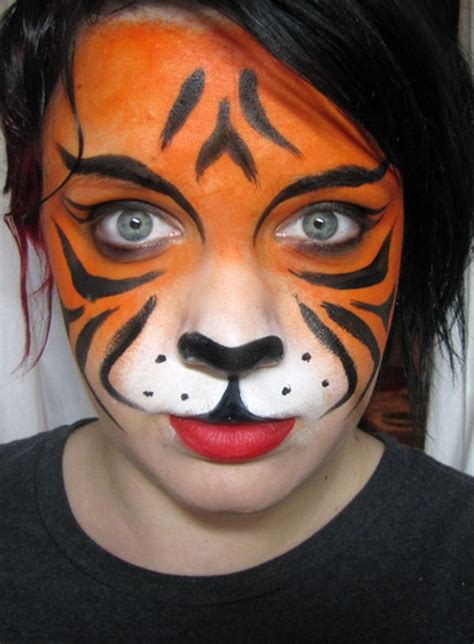 Easy Tiger Face Painting Ideas Fun Animal Face Paintings Face