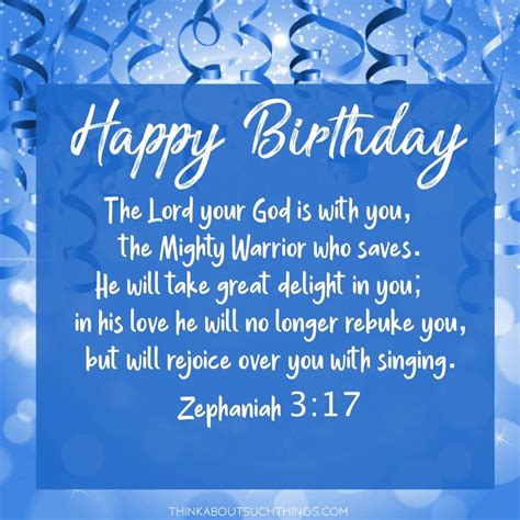 Biblical Birthday Wishes Birthday Blessings Christian Birthday