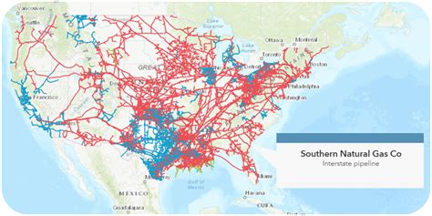Usdoe Eia Natural Gas Interstate And Intrastate Pipelines Screen