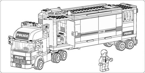 Along with the realistic monster truck coloring pages, you can also find some cartoonish trucks. lego police coloring pages to print | Lego coloring pages ...