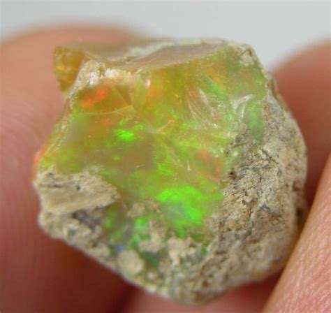 6 800ct Ethiopia 100 Natural Uncut Raw Rough Fire Opal Crystal