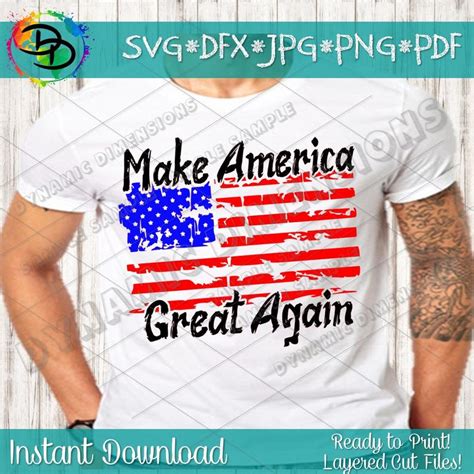 Make America great again svg, MAGA, independence day, 4th of july svg
