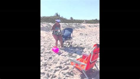 Funniest Video Drunk Grandma On Beach Part 1 Funny Drunk People Youtube