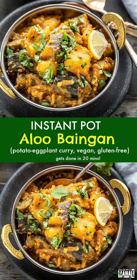 Easy Aloo Baingan Potato And Eggplant Curry Made In The