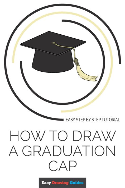 Graduation Cap Easy Drawing