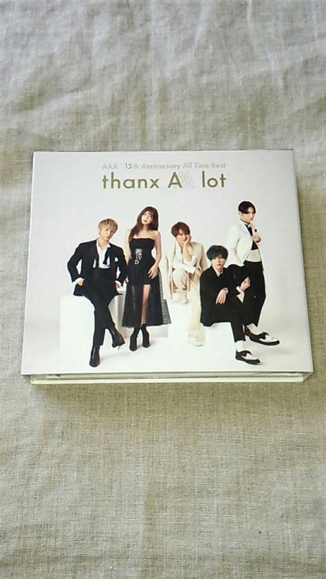 Aaa 15th Anniversary All Time Best Thanx Aaa Lot Cd 送料370円と｜売買された