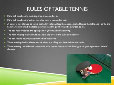 The tennis rules for singles and doubles matches are a little different, although mainly regarding serving order and court size. Table Tennis Scoring System For Doubles | Brokeasshome.com