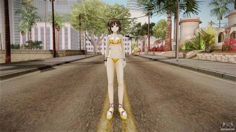 Anime Girl Harter With Special Abilities For Gta San Andreas