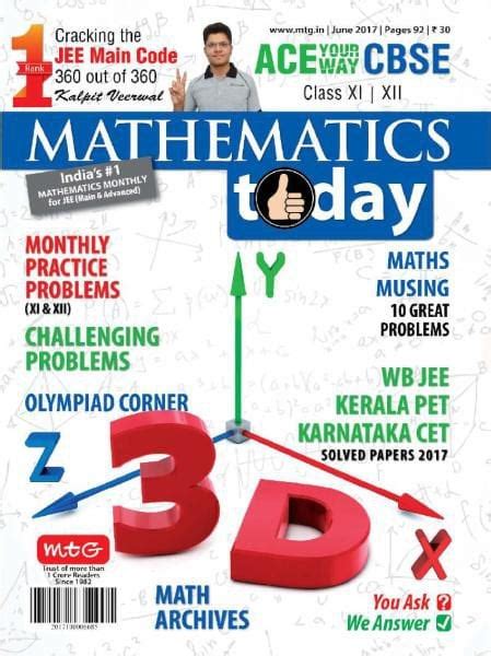 Mathematics Magazines Pdf Download Online