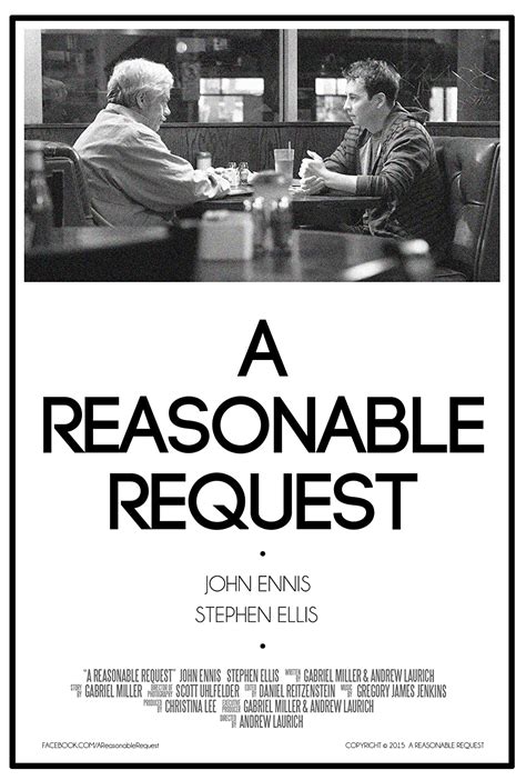 A Reasonable Request 2015