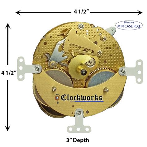 130 070 Hermle Clock Movement 1 800 381 7458 Clockworks Clockworks