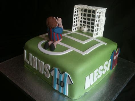 Messi Football Cake