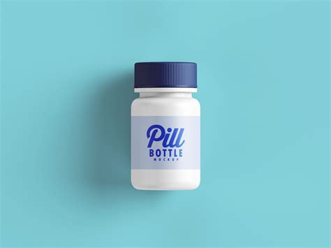 The layers in psd file are segregated and colorized. Free Medicine Pill Bottle Mockup PSD Set - Good Mockups