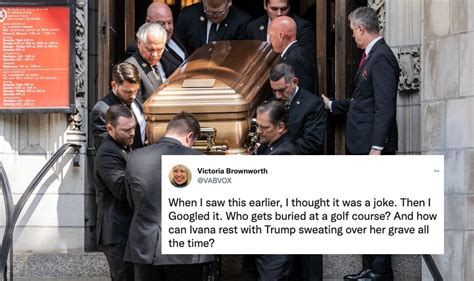 Ivana Trump Grave Donald Trump Buries Former Wife On Golf Course