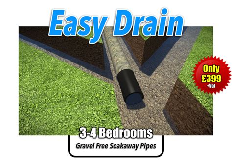 Check spelling or type a new query. Easy Drain Soakaway Kit 3-4 Bedroom - Septic Tank Shop