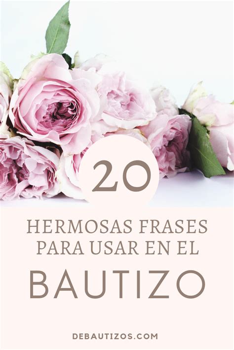 ≫ 20 Hermosas Frases Para El Bautizo Frases Bautizo Frases De