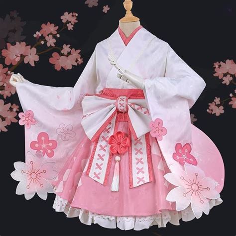 Want Or Need Sweet Sakura Cosplay Kimono Dress Sp13627 Click Link In