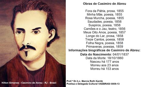 Poema De Casimiro De Abreu