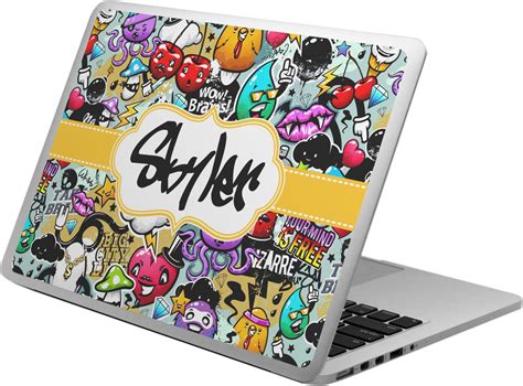 Custom Graffiti Laptop Skin Custom Sized Personalized Youcustomizeit