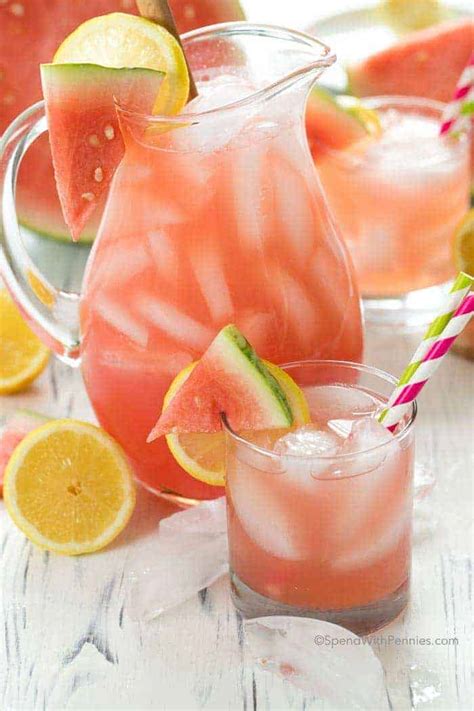 Watermelon Lemonade Spend With Pennies