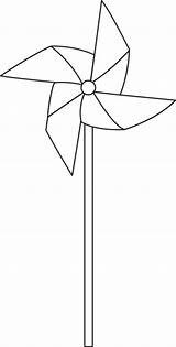 Pinwheel Coloring Clip Clipart Windmill Pages Colorable Windy Wheel Pinwheels Outline Sweetclipart Line Toy Webstockreview sketch template