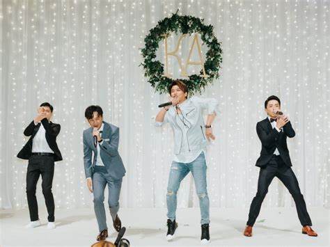 #xie kunda #謝坤達 #kunda hsieh #alice ko #柯佳嬿 #lollipop f #farenheit #jpm #energy #boy group reunion #lol #joanne tseng #alien huang. 柯佳嬿+谢坤达 含蓄变豪放？婚礼图集! | 优1周 - UWeekly