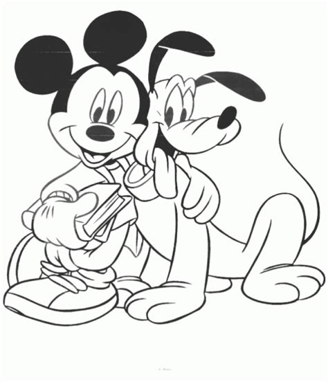20 Free Printable Mickey Mouse Coloring Pages For Kids